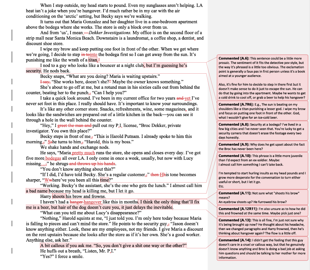 Je vais critiquer votre livre en tant que lecteur alpha avec de l’expérience en édition - portfolio - 1