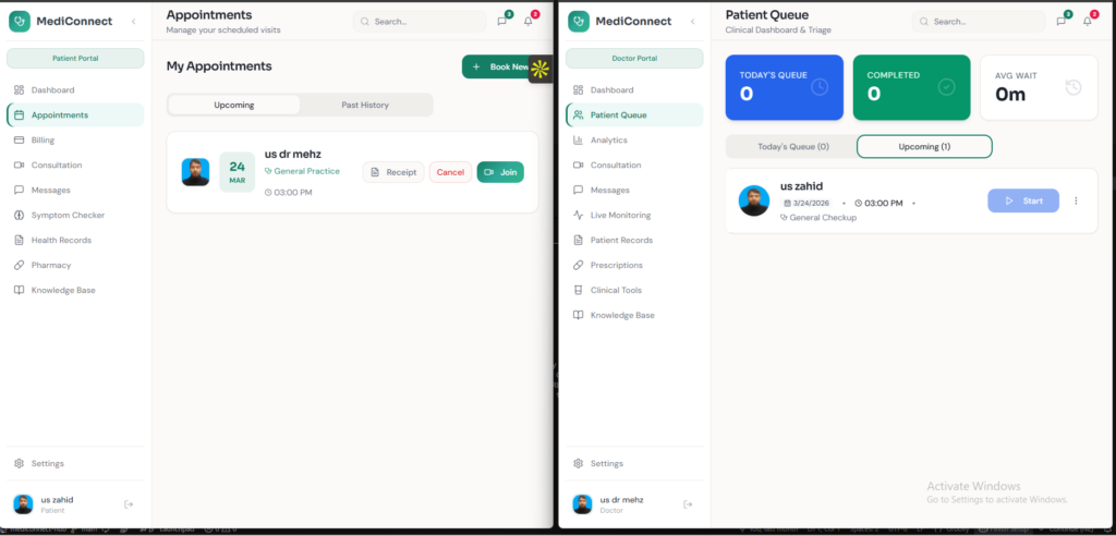 Je développerai une application web de santé conforme à la HIPAA avec React et Node.js - portfolio - 0