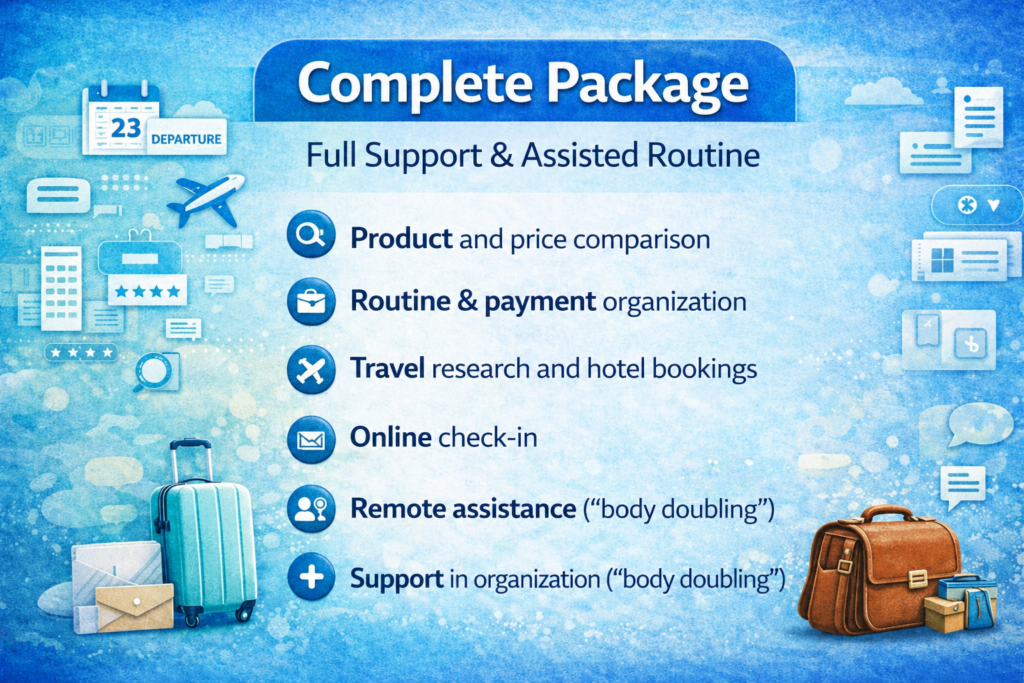 I will be your remote personal productivity & life management assistant (Full Service Package) - portfolio - 0