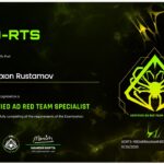 Certified Active Directory Red Team Specialist (AD-RTS)