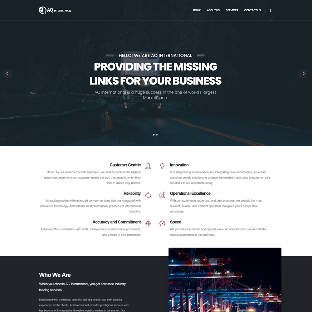 Je construirai un site web moderne et responsive pour votre entreprise - portfolio - 1