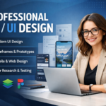 I will do figma website design, website ui ux design, figma design, mobile app ui ux