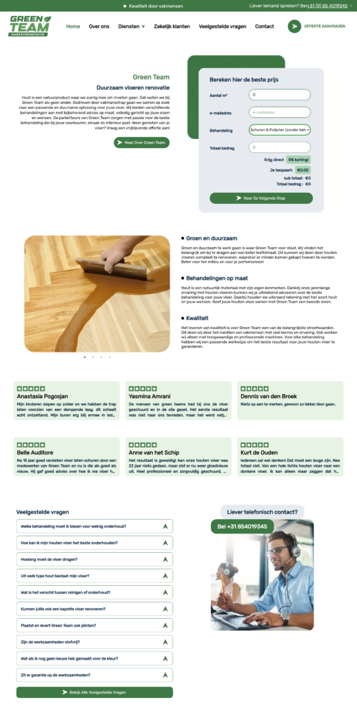 I will create your landing page within 7 days. - portfolio - 0