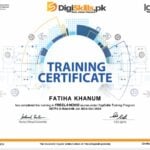 Training certificate in freelancing