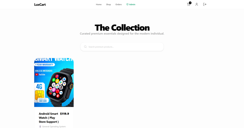 I will create full e-commerce store like shopify with Authentication, Payment Integration and Admin Panel in 1 week - portfolio - 2