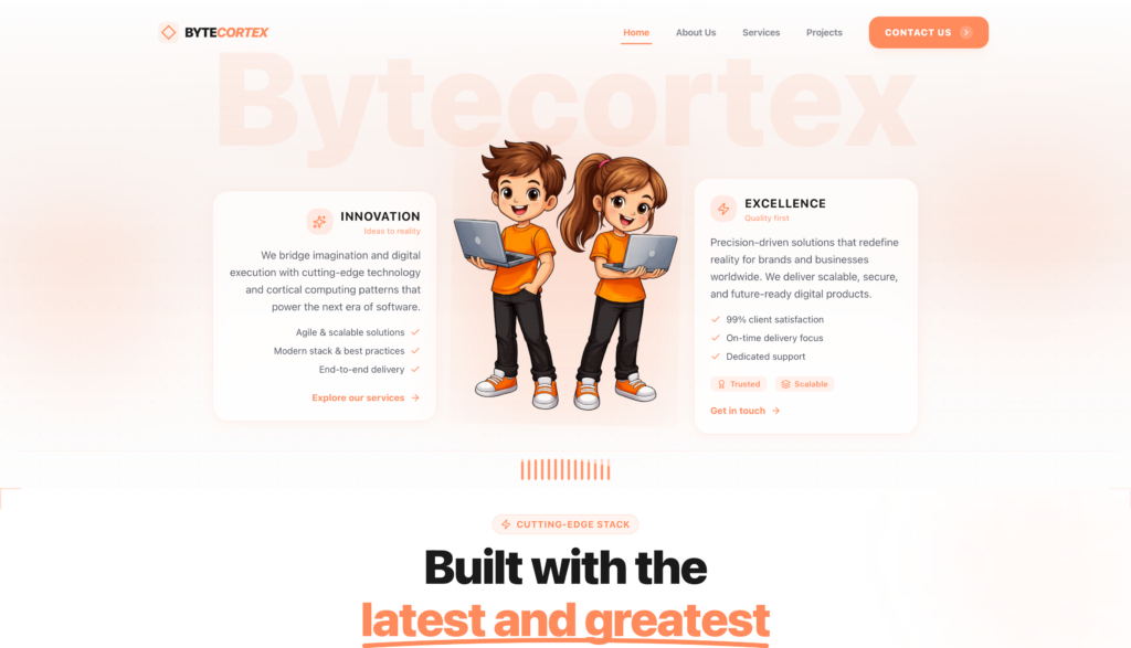 Byte Cortex Technologies - portfolio - 0