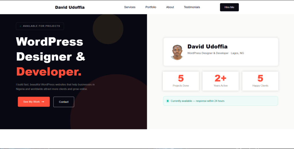 David Udoffia - portfolio - 1
