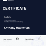 Certified Javascript Developer