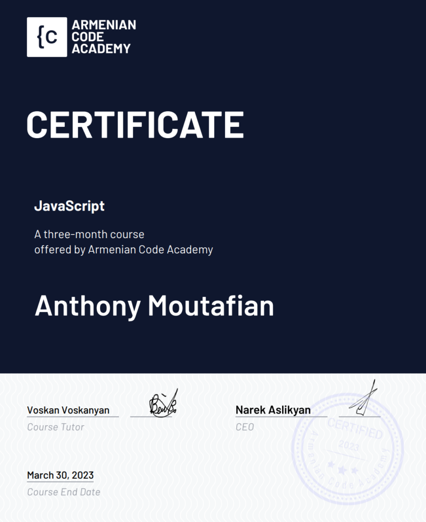 Anthony Moutafian - portfolio - 0
