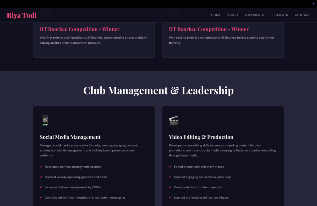 Je vais créer votre interface web - portfolio - 0