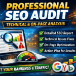 Audit SEO professionnel avec rapport technique sur la page - À distance