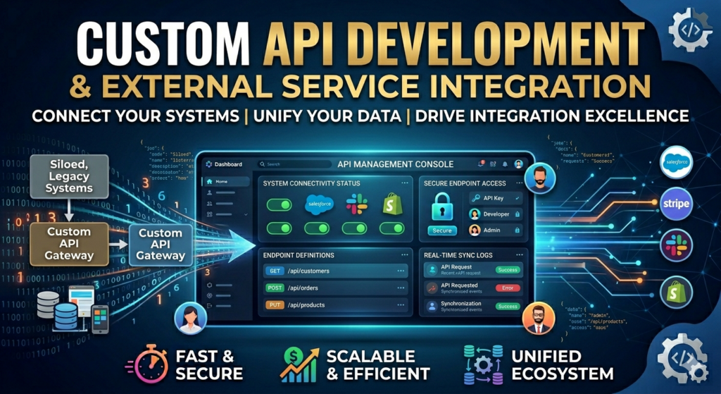 Custom API Development & External Service Integration - portfolio - 0
