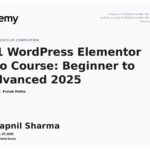 #1 Cours WordPress Elementor Pro : Débutant à Avancé 2025