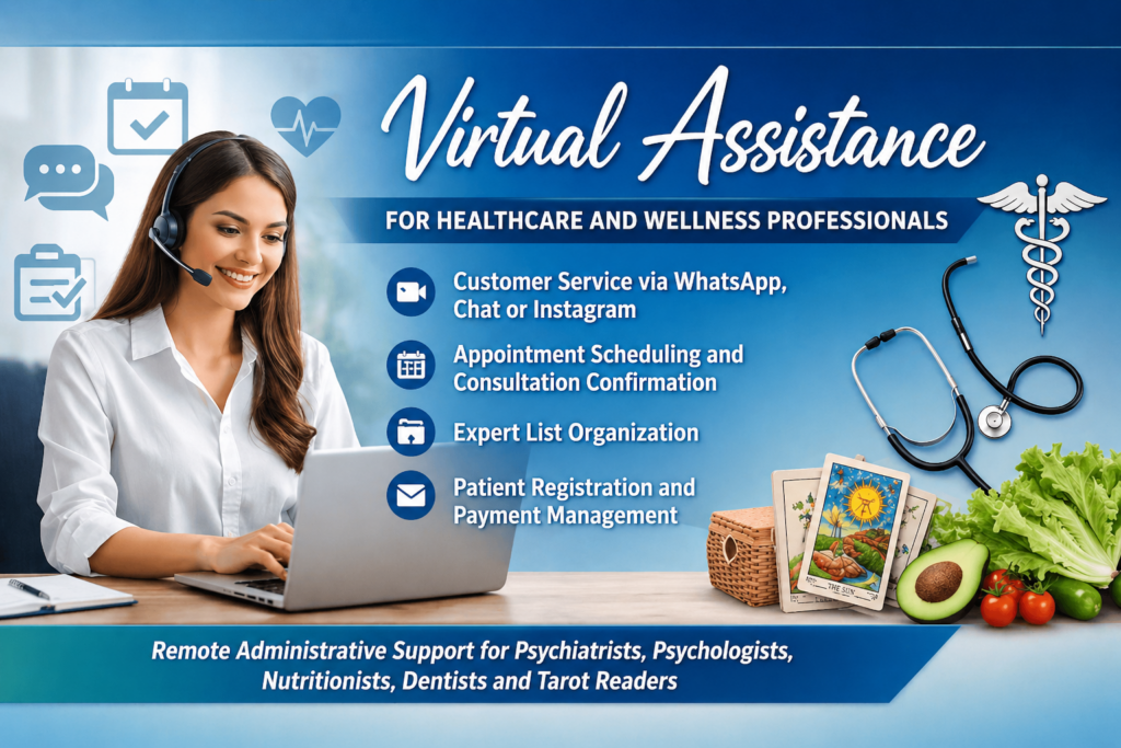 I will be a virtual assistant for Healthcare & Specialized Professionals - portfolio - 0