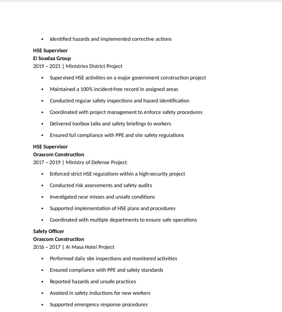 سأحول سيرتك الذاتية إلى CV احترافي متوافق مع أنظمة ATS يجذب مسؤولي التوظيف ويزيد فرصك في المقابلات - portfolio - 2