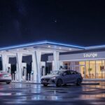 I will create 3D designs for fuel stations and EV charging stations.