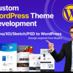 I will build wordpress website, custom wordpress website, business website development