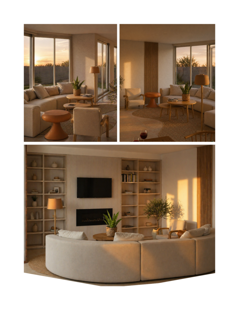 I will create a modern interior design for your whole house - portfolio - 2