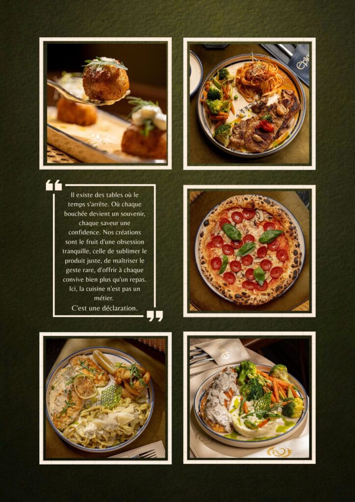 Je peux créer un menu adapté à l'identité de votre restaurant en un temps record - portfolio - 0