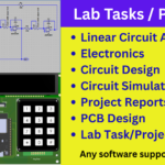 I will design and simulate electronics circuit. Solve lab tasks and projects