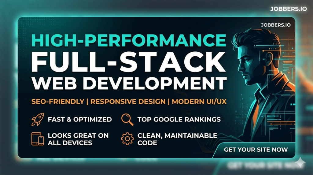 I will develop SEO-friendly full-stack/static websites with a modern UI.