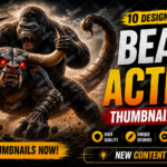 10 High CTR YouTube Thumbnail Designs Pack | Viral MrBeast Style Thumbnails | Cinematic Gaming Horror AI Thumbnail Bundle | Clickable YouTube Thumbnai - Remote