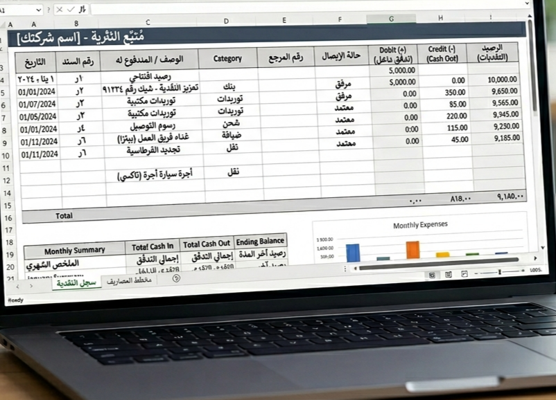 I will solve problems, record daily entries and audit the financial - portfolio - 0