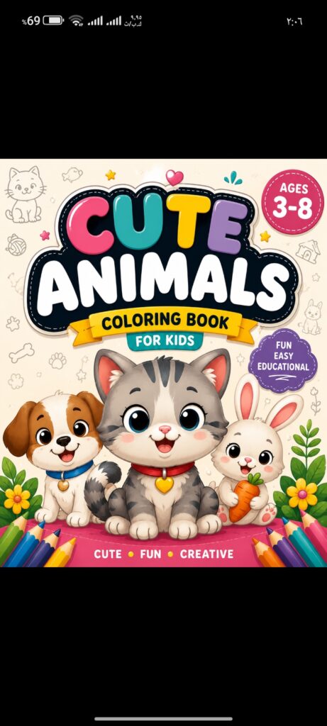 Je vais concevoir un livre de coloriage professionnel pour enfants prêt à être publié et vendu - portfolio - 0
