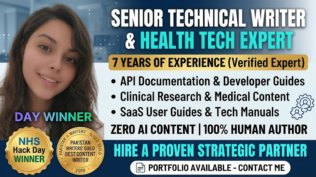 Rédacteur technique principal | Expert en documentation API et SaaS - portfolio - 0