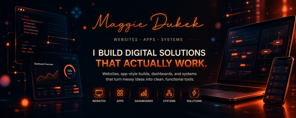 Maggie Dukek - cover