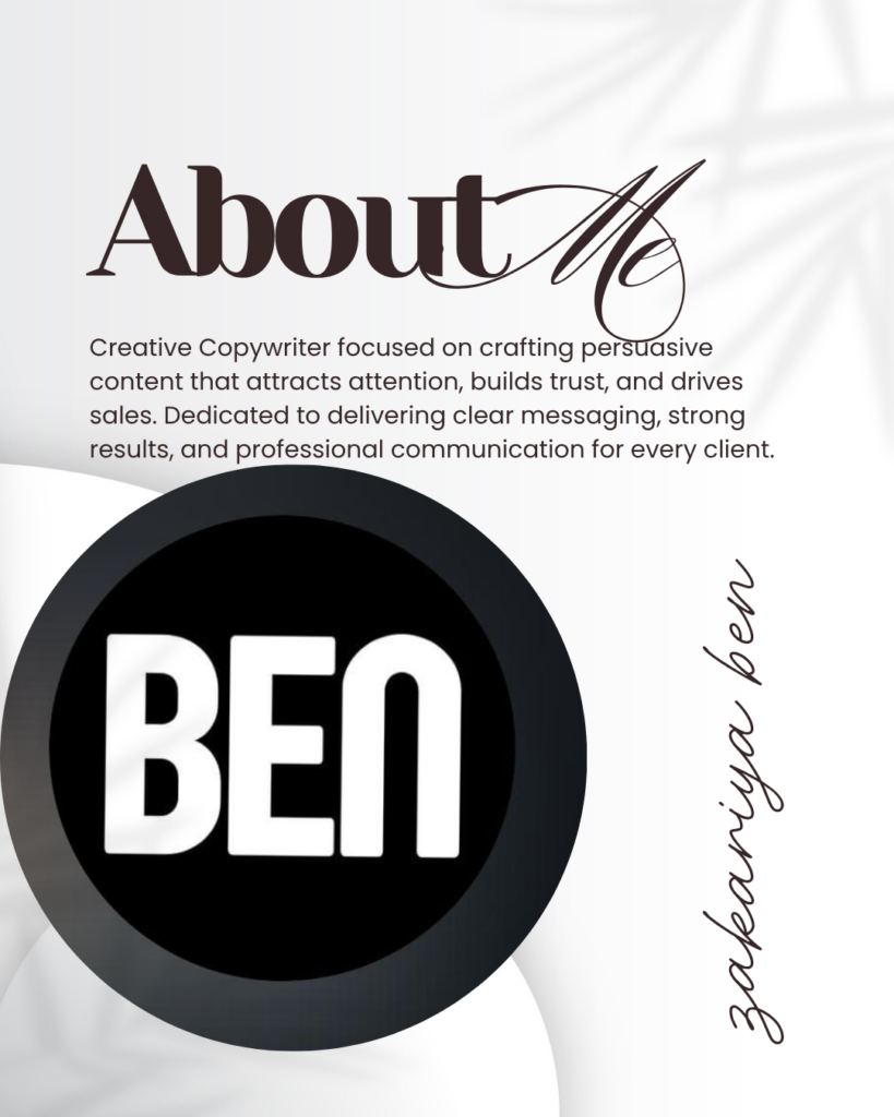 zakariya BEN - portfolio - 0