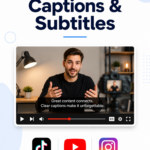 J’ajouterai des légendes et des sous-titres à ta vidéo - À distance
