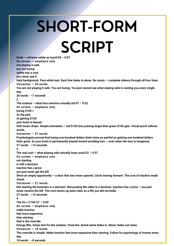 Scripts vidéo sans visage et contenu SEO Pinterest pour créateurs - portfolio - 0