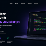 I will build a responsive website using HTML, CSS and JavaScript