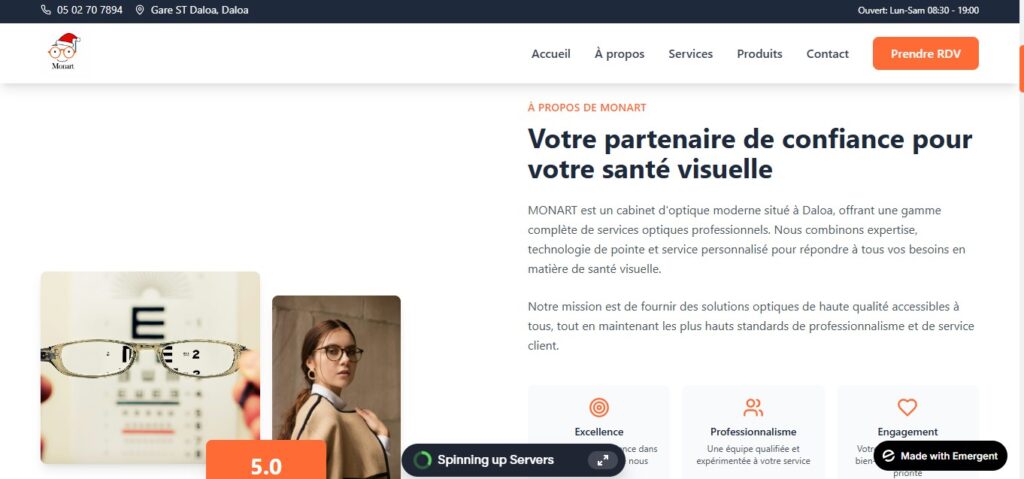 I will create a modern and optimized showcase website for your business - portfolio - 1