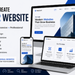 I will create a professional website for your business