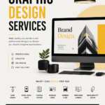 I will create professional graphic designs for your business and brand