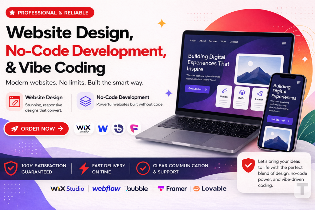 Je vais créer un design de pages d’atterrissage et un développement de sites web business à forte conversion - portfolio - 0