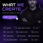 I will design modern UI/UX and creative brand visuals