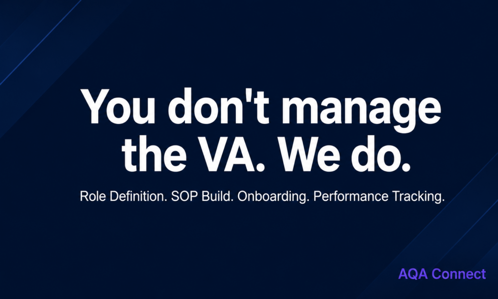 I will build and manage a remote ops team of up to 3 VAs with full accountability chain - portfolio - 0