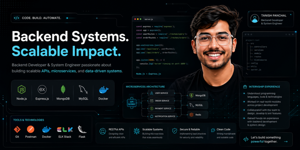 Tanish Panchal - portfolio - 0