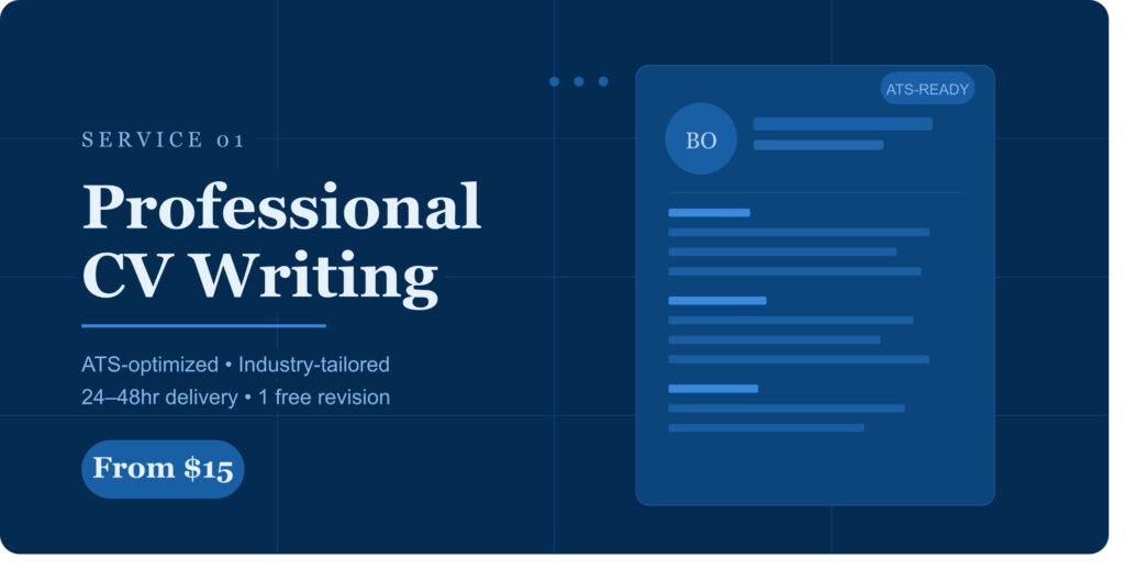 Professional CV & Resume Writing - portfolio - 0