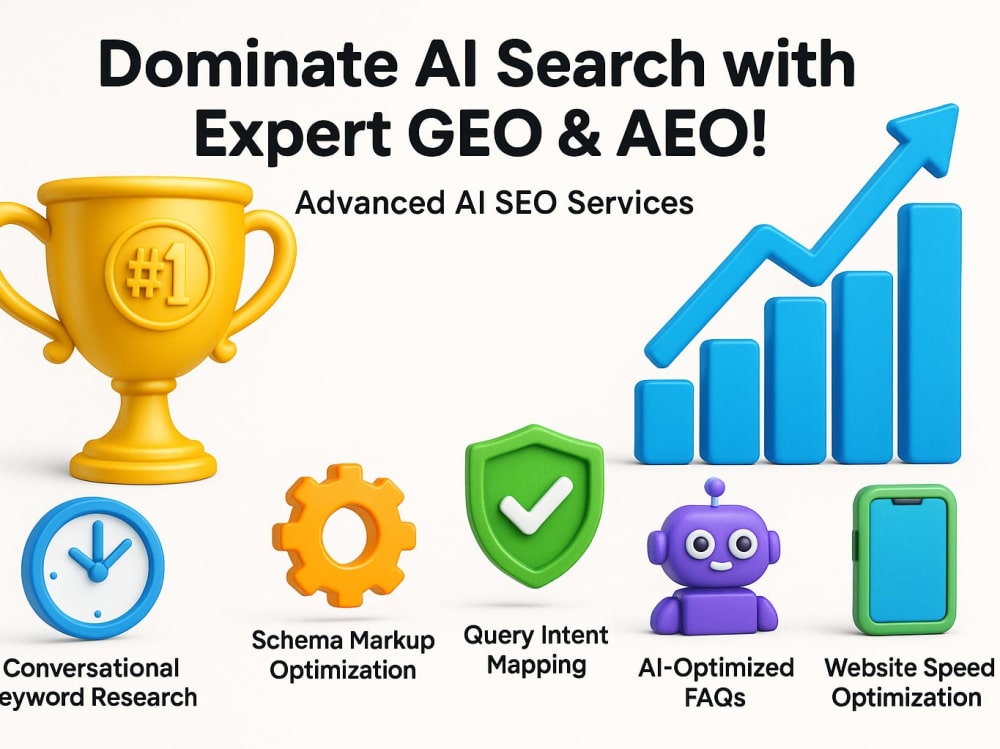 I will do Generative, Answer, Voice, and Google AI Search Engine Optimization - portfolio - 0
