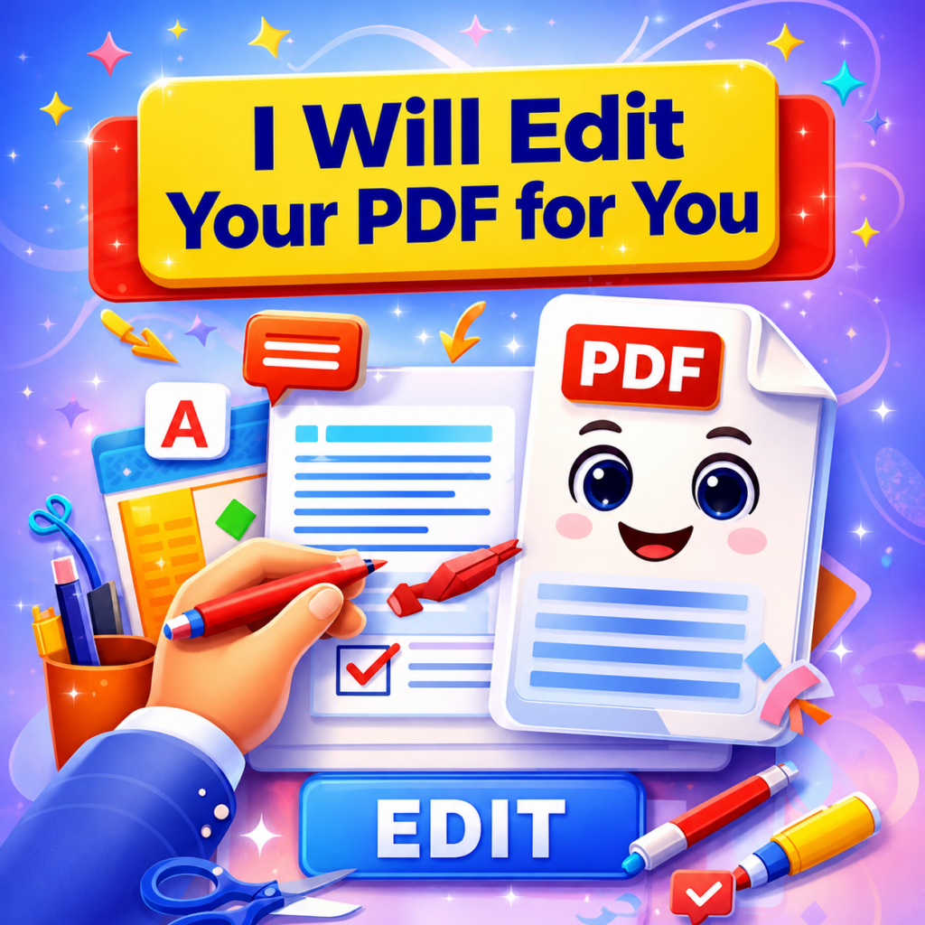 Je vais éditer ton PDF pour toi - portfolio - 0