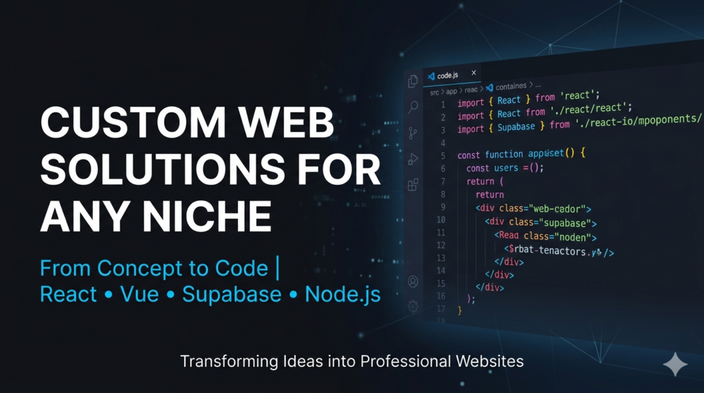 Custom, High-Performance Web Development for Any Niche - portfolio - 0
