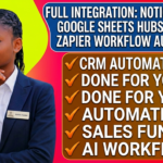  integrate notion airtable google sheets hubspot slack zapier workflow automation