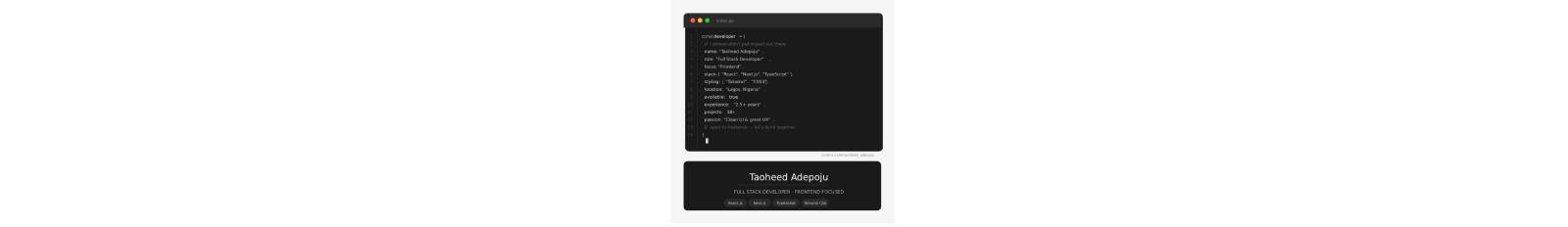 Taoheed Adepoju - cover