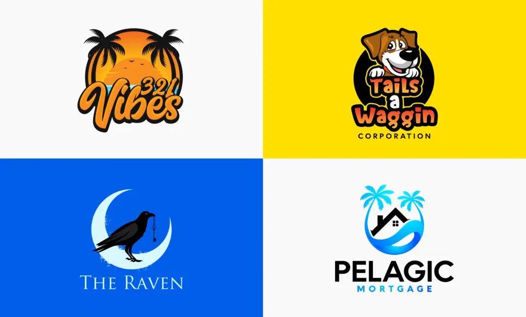 I will design modern minimalist logo for your business brand - portfolio - 1