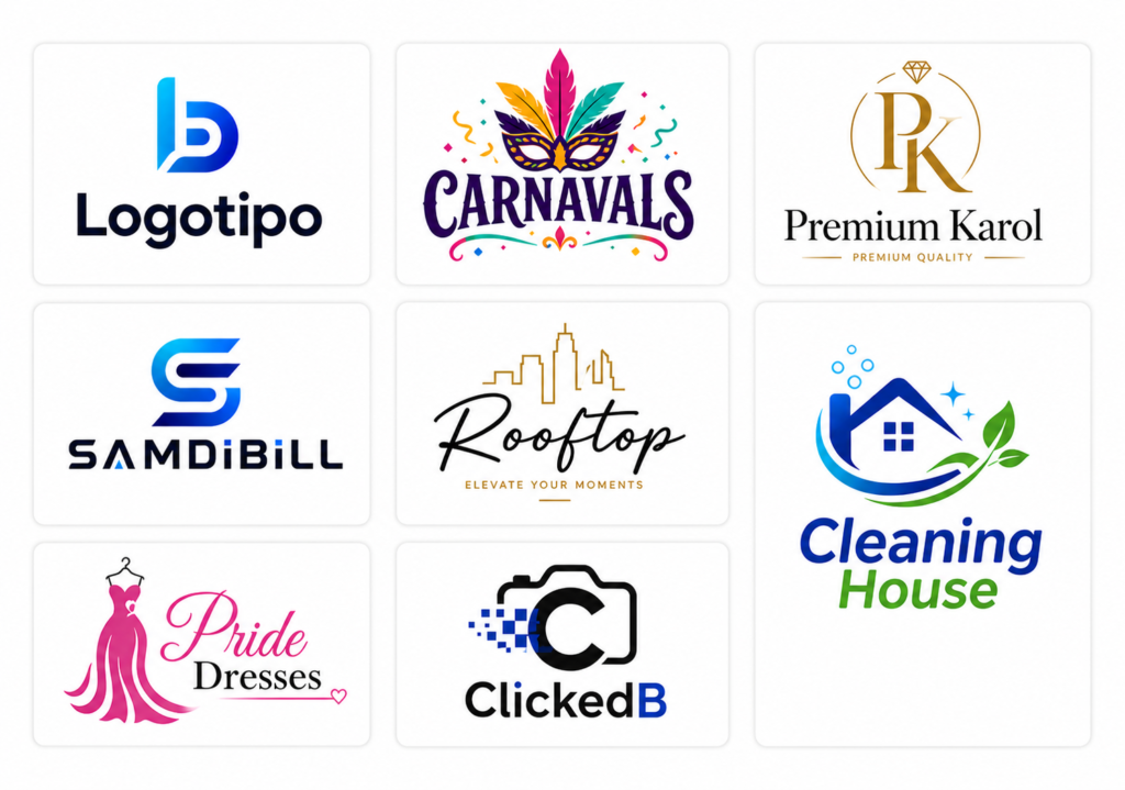 I will design modern minimalist logo for your business brand - portfolio - 2