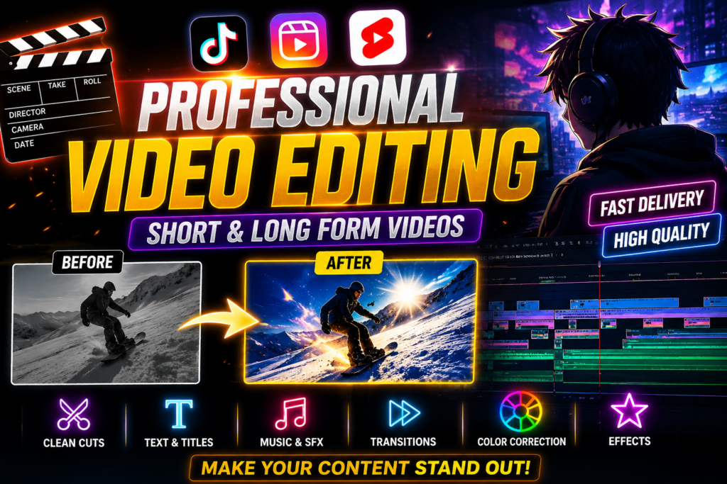 سأقوم باحترافية بتعديل فيديوهات TikTok و Reels و YouTube - portfolio - 0